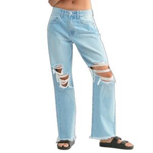 JBD Este Wide Leg Jean – Light Denim Size 25 NEW